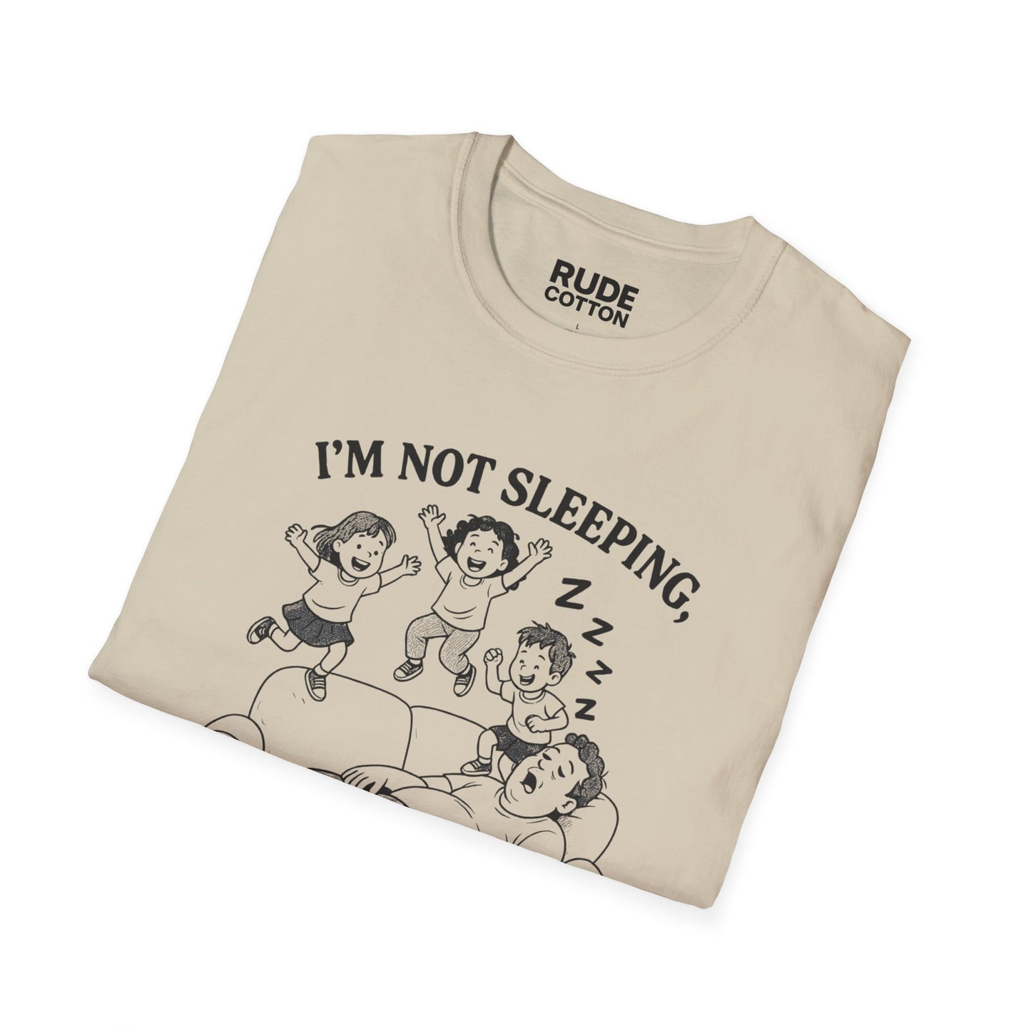 Funny Unisex T-Shirt | 'I'm Not Sleeping, I'm Just Resting My Eyes'