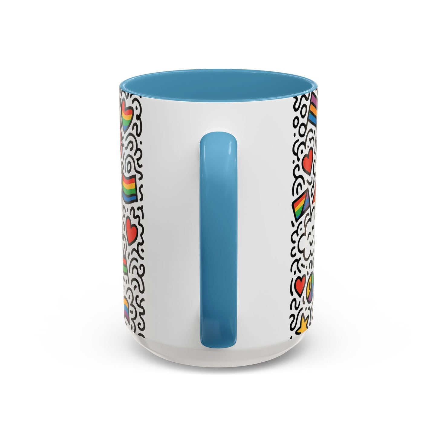 Colorful Pride Month Coffee Mug | 11oz & 15oz | Celebrate Diversity