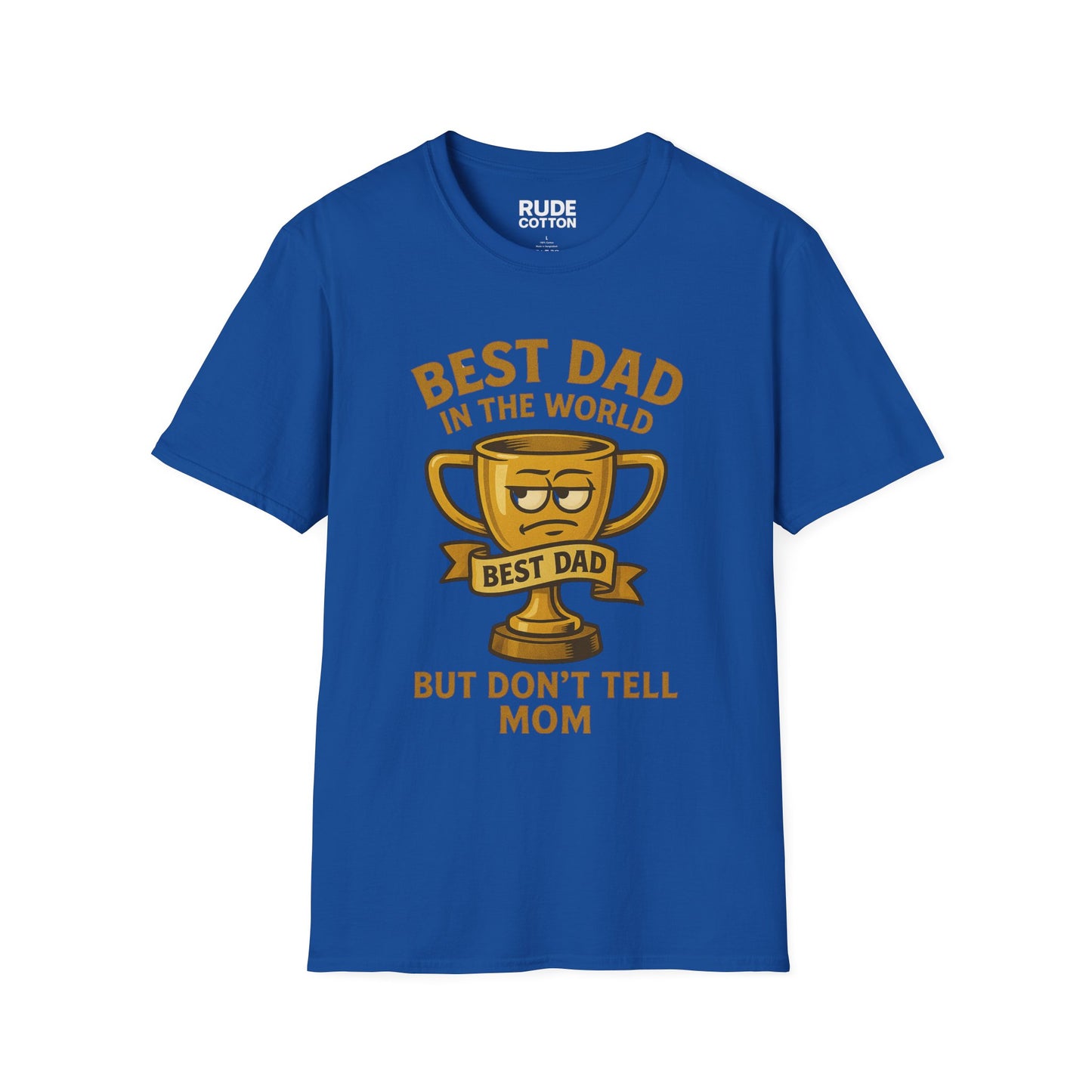 Best Dad Unisex Softstyle T-Shirt - Fun Father's Day Gift