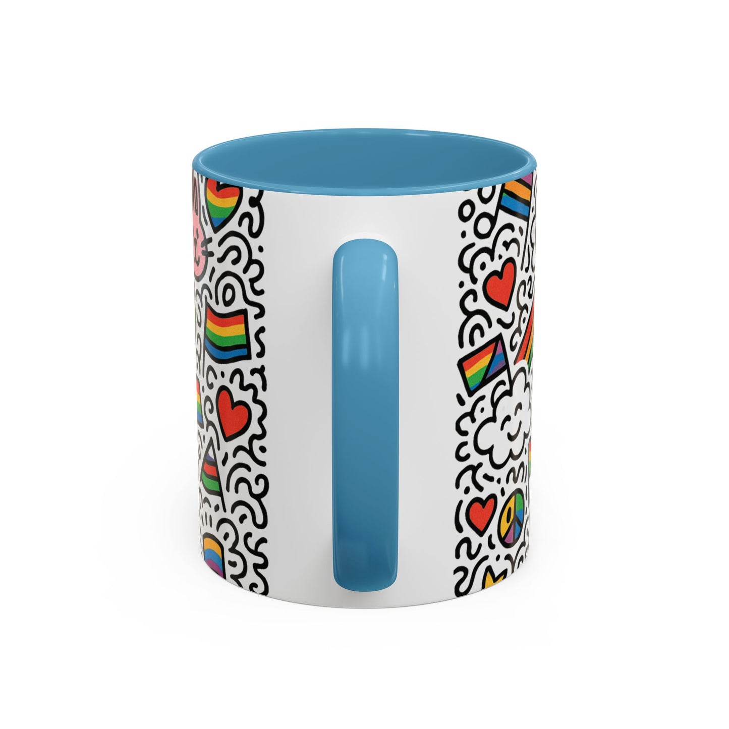 Colorful Pride Month Coffee Mug | 11oz & 15oz | Celebrate Diversity