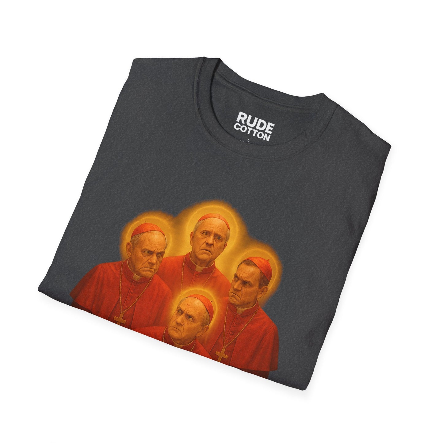 Funny Religious Unisex Softstyle T-Shirt - "Pick Me, God!"