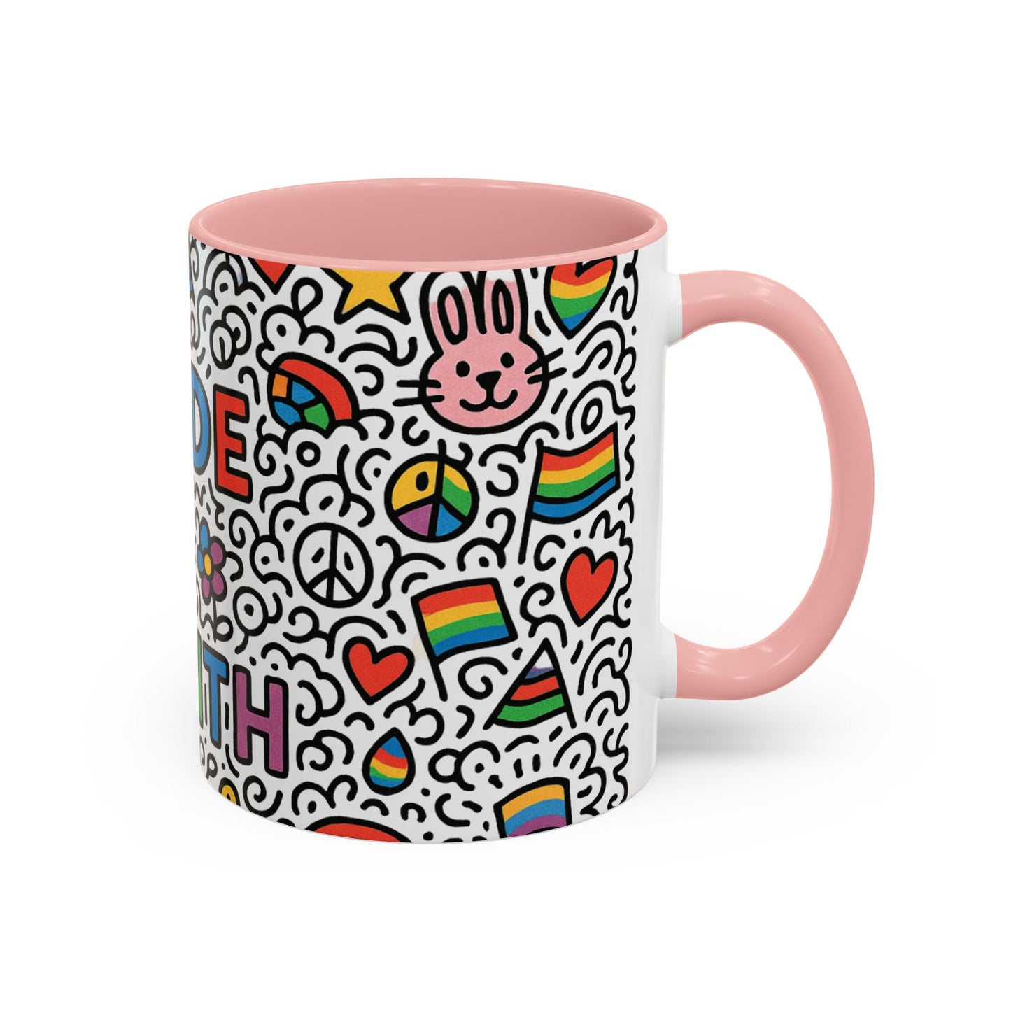 Colorful Pride Month Coffee Mug | 11oz & 15oz | Celebrate Diversity