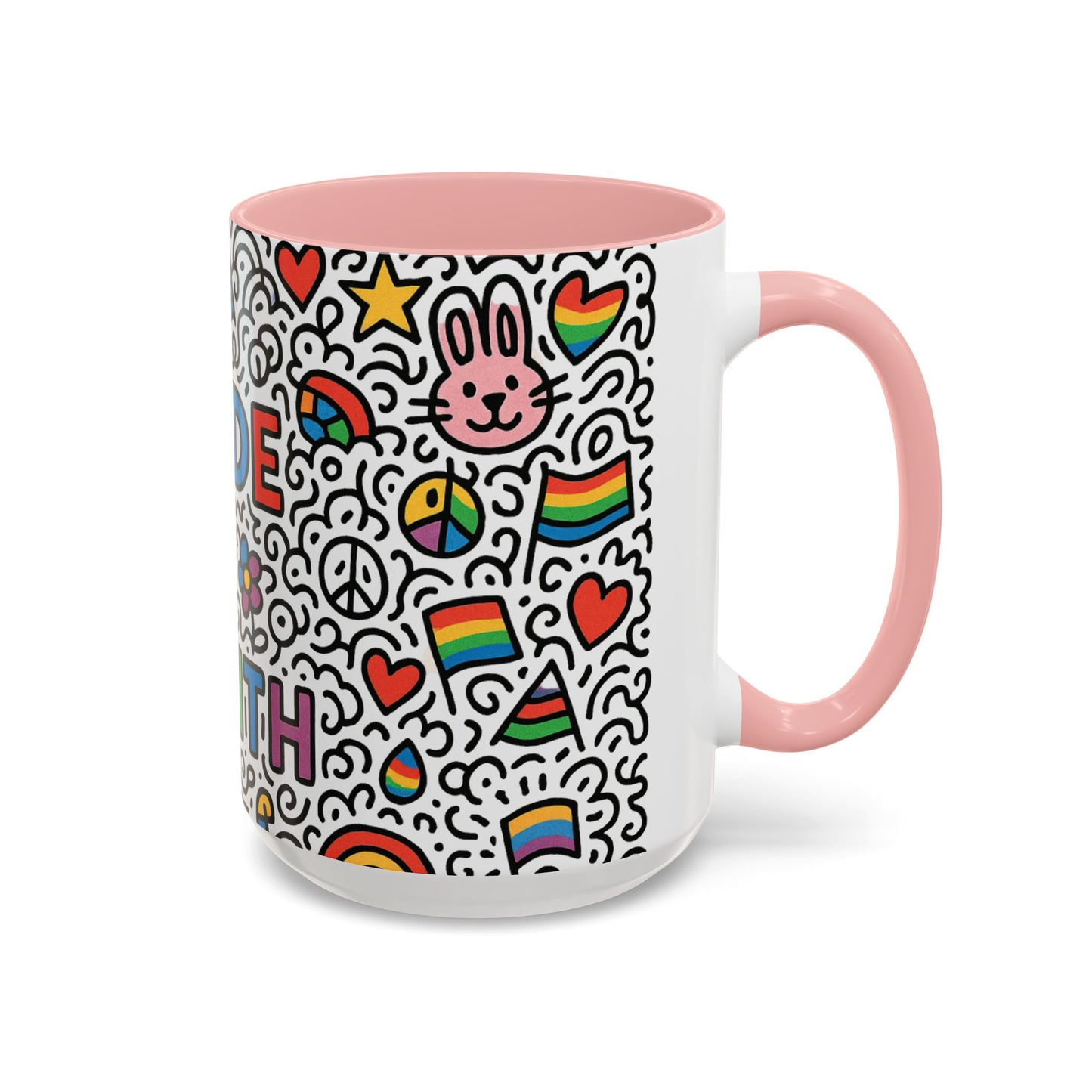 Colorful Pride Month Coffee Mug | 11oz & 15oz | Celebrate Diversity